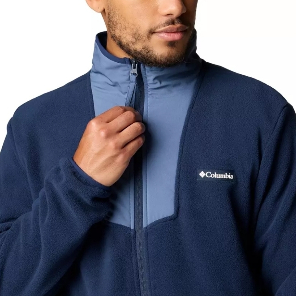 NWOT Columbia Men's Sequoia Grove Full-zip Fleece - Picture 4 of 7